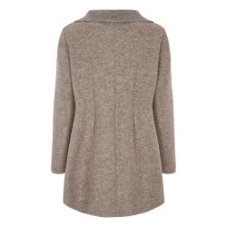 Jakke med sjalskrave. Lys mus.